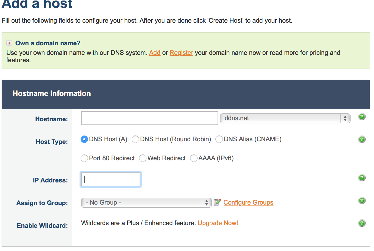 Настройка HOSTNAME. Регистрация в no IP. Перенаправление хостинг. The update client что это.